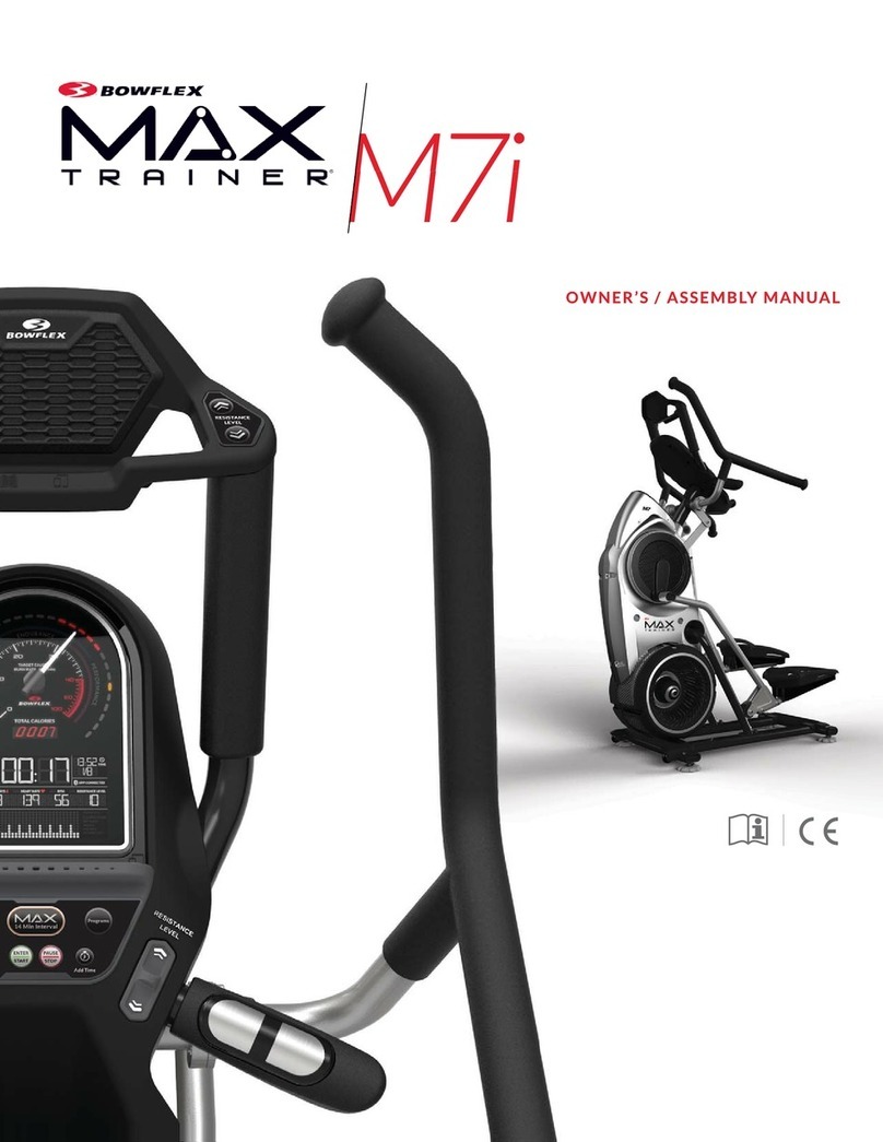 Bowflex MAX Trainer M7i User manual Bowflex MAX Trainer M7i User manual