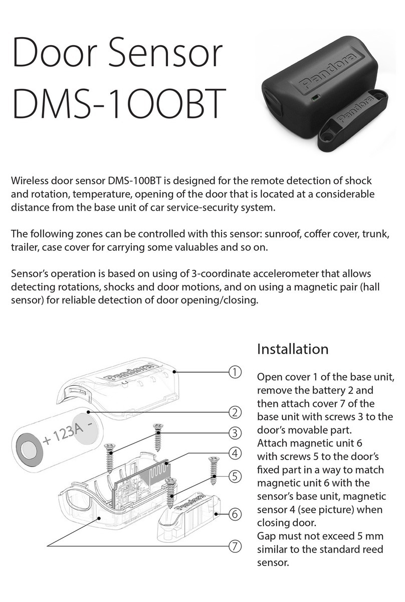 Pandora DMS-100BT User manual