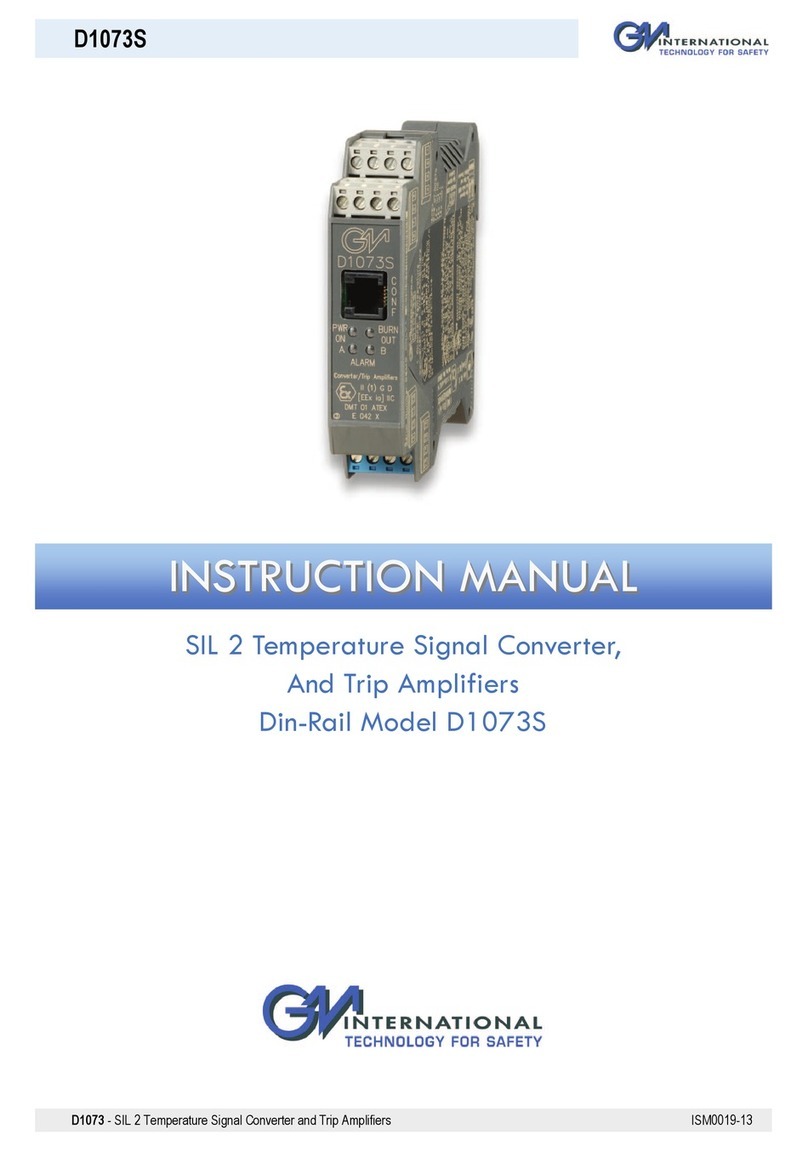 GM International D1073S instruction manual