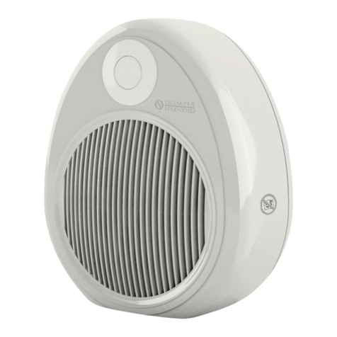 Olimpia splendid CROMO Instructions for installation, use and maintenance
