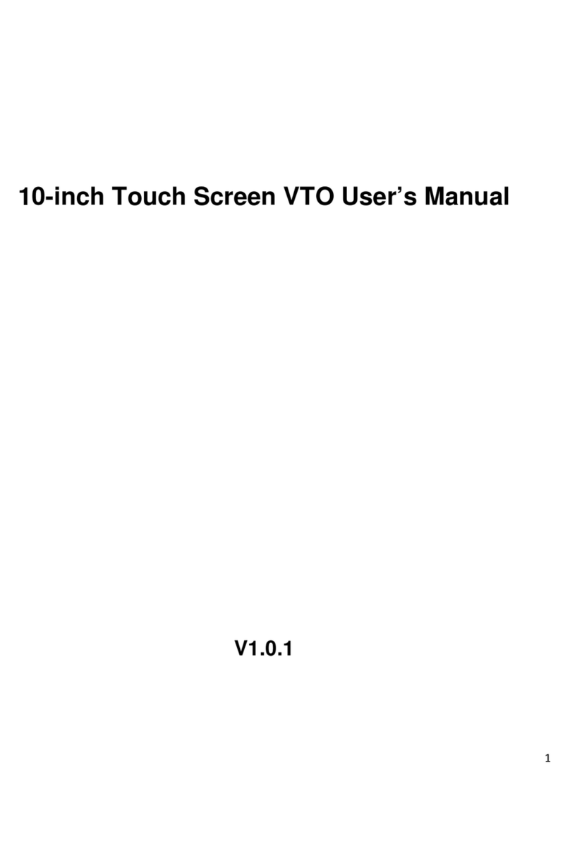 Dahua DH-VTO9221D user manual