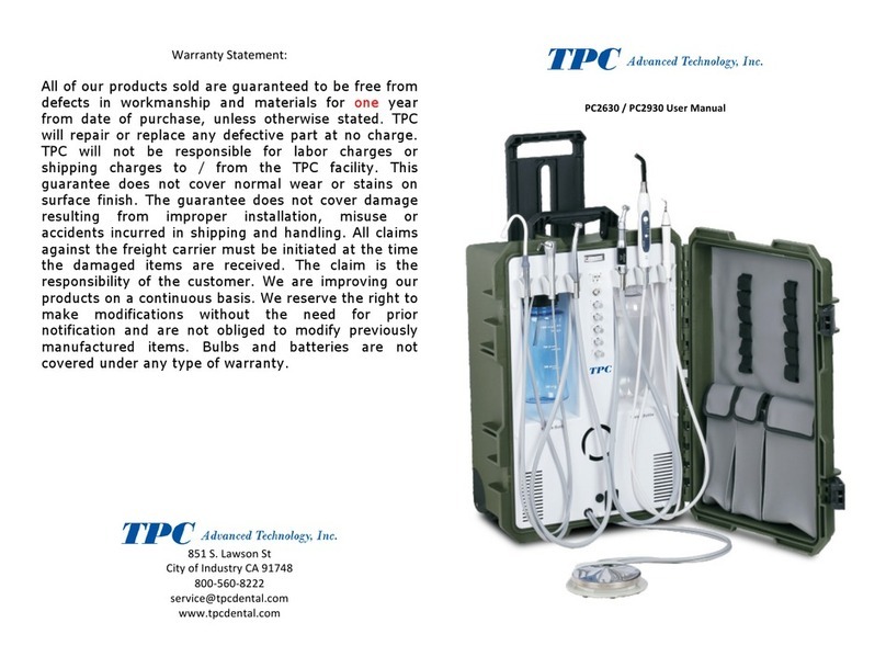 TPC PC2630 user manual
