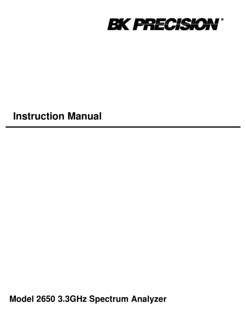 B+K precision 2650 User manual