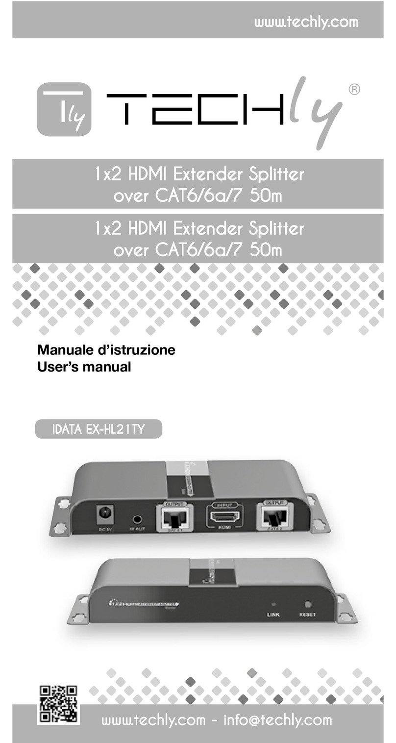 Techly IDATA EX-HL21TY User manual
