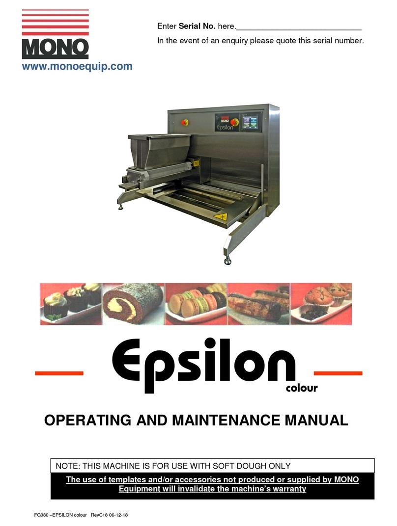 Mono Epsilon 400 Operating instructions