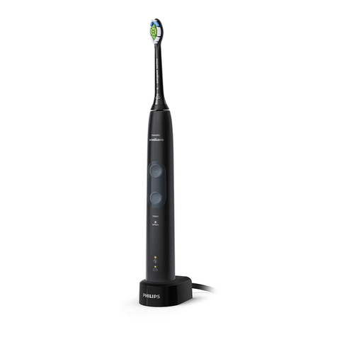 Philips Sonicare ProtectiveClean 4500 User manual Philips Sonicare ProtectiveClean 4500 User manual