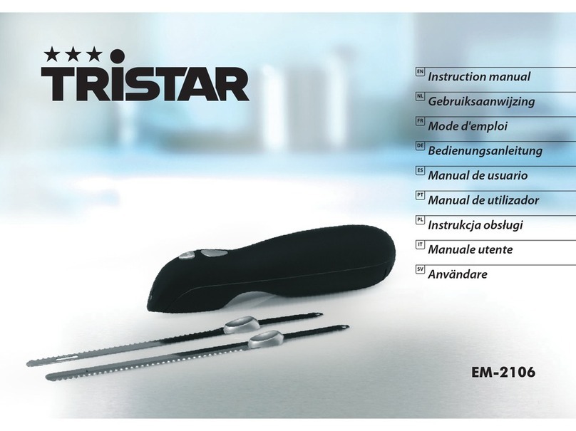 TriStar EM-2106 instruction manual TriStar EM-2106 instruction manual