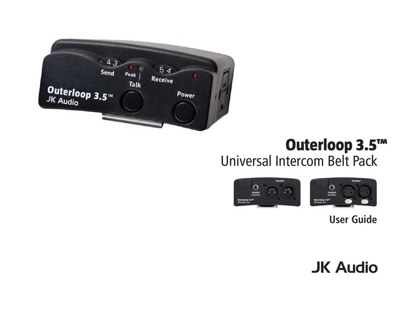 JK Audio Outerloop 3.5 User manual