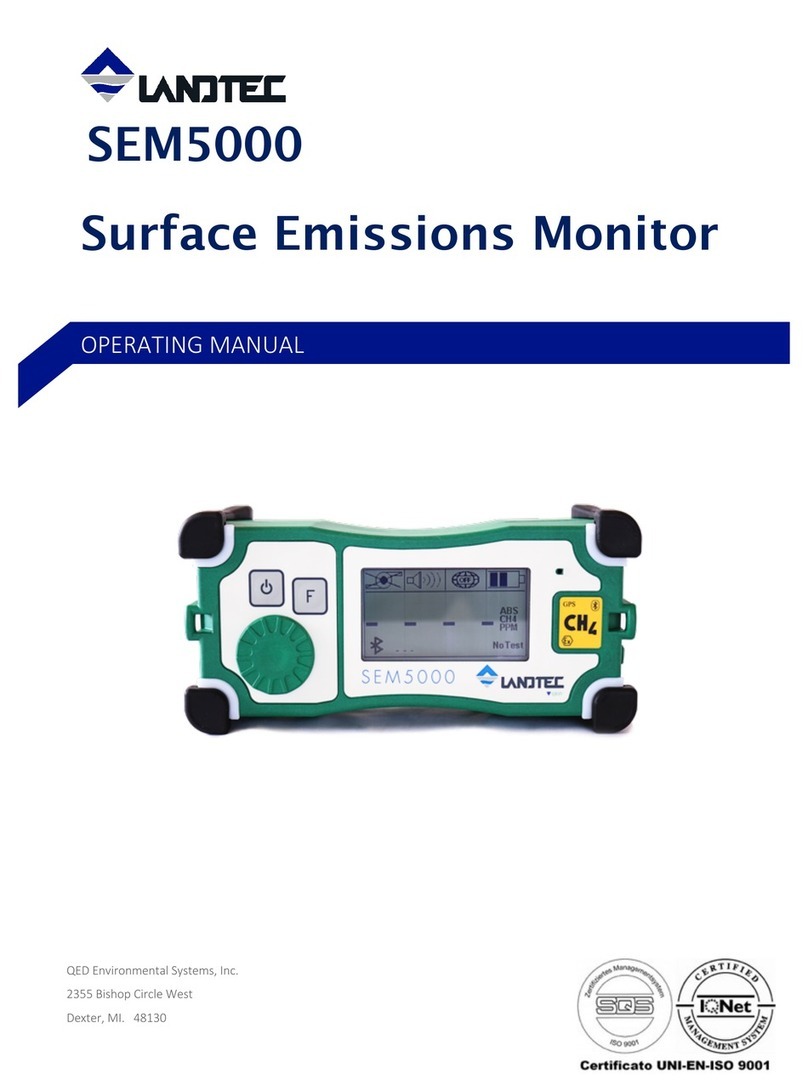 LANDTEC SEM5000 operating manual