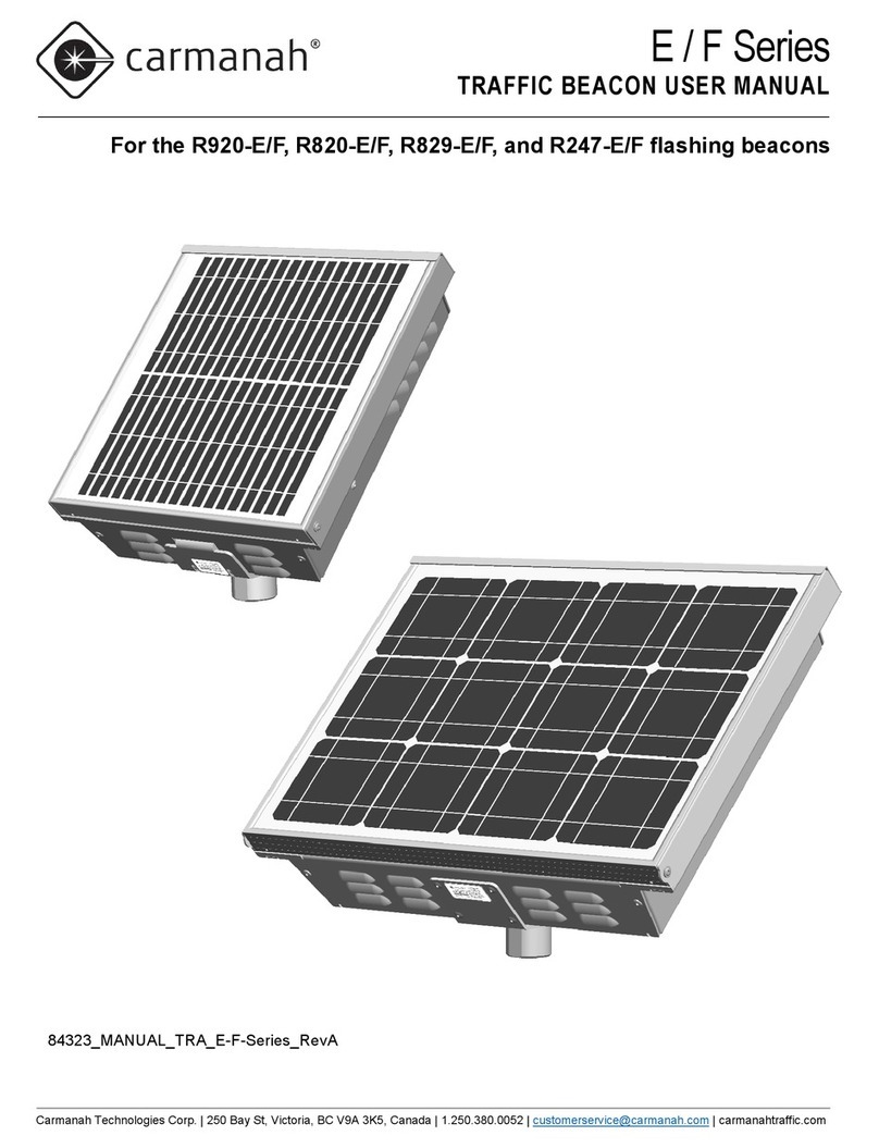 Carmanah E Series user manual
