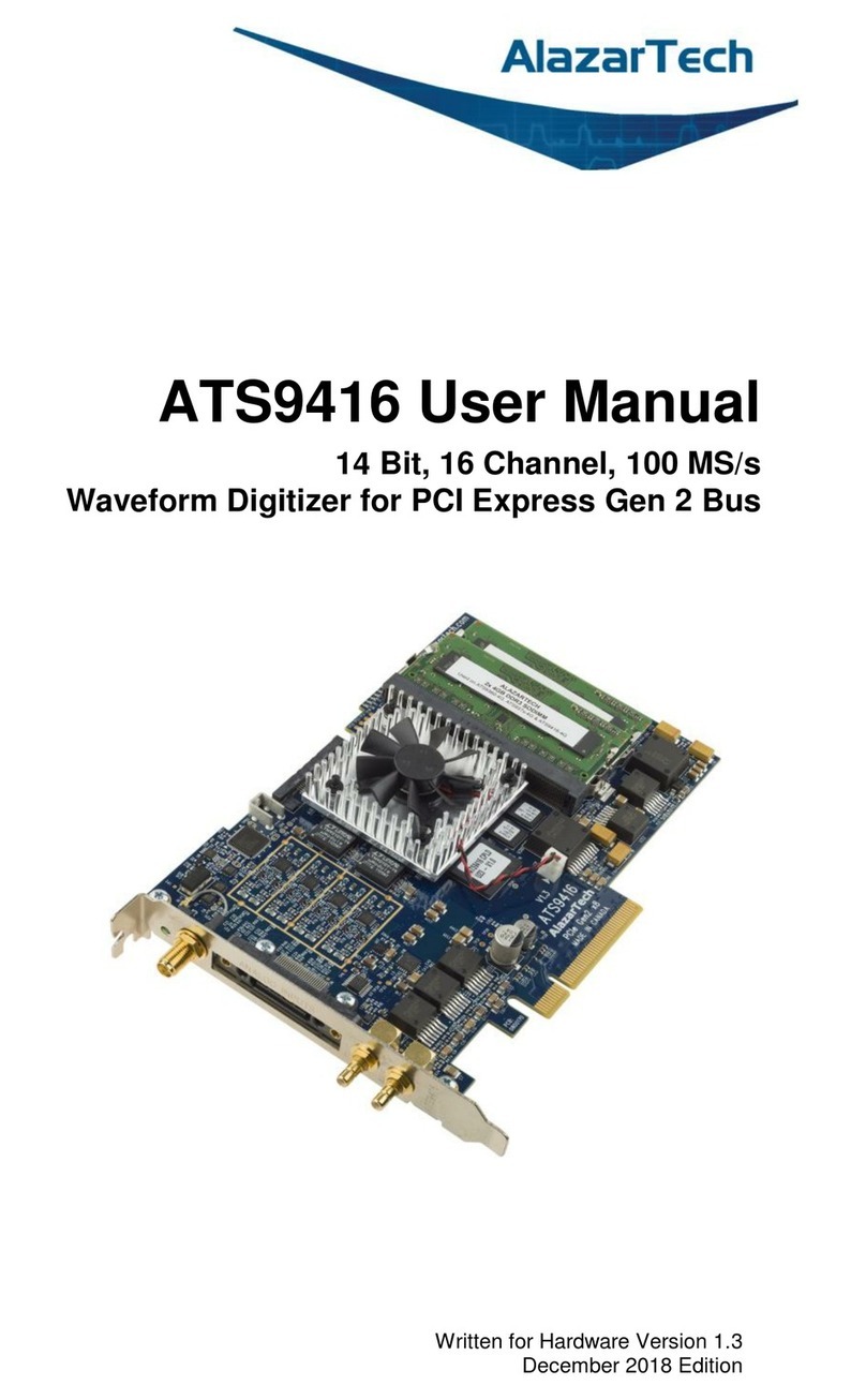 AlazarTech ATS9416 user manual
