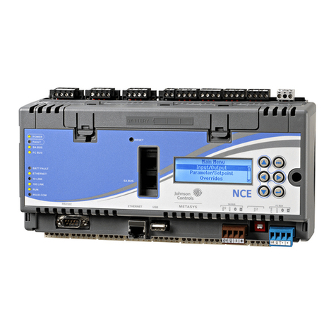 Johnson Controls Metasys NCE25 series installation instructions