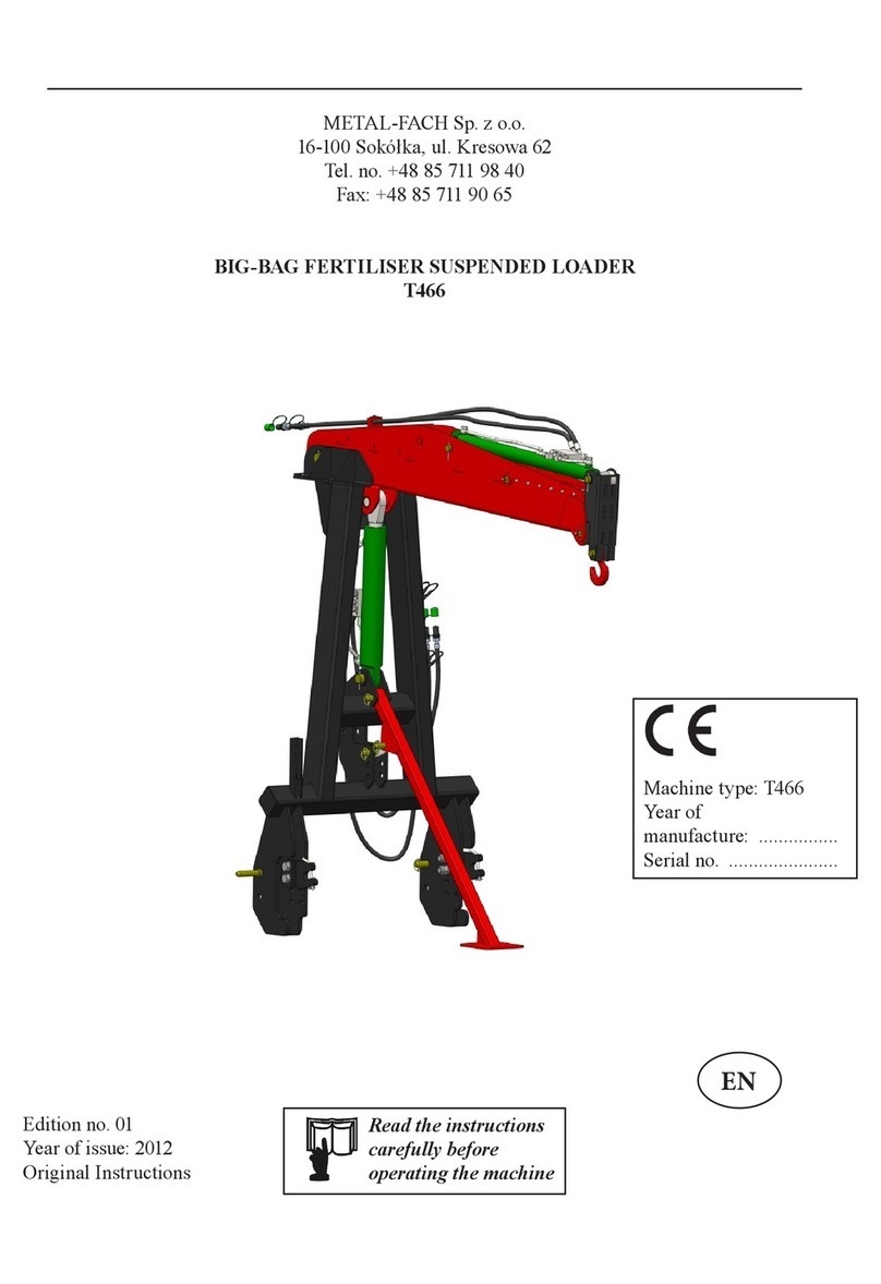 Metal-Fach T466 Original instructions