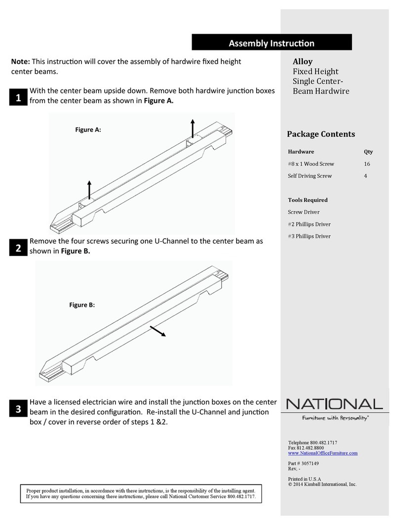 National Alloy Assembly instruction