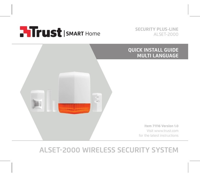 Trust SECURITY PLUS-LINE Quick install guide