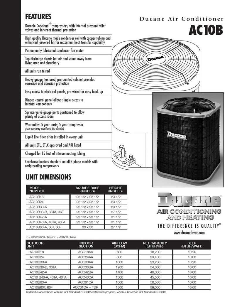 Ducane AC10B24 User manual