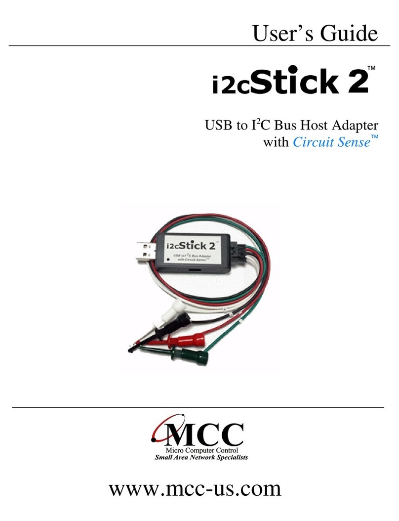 MCC i2cStick 2 user guide