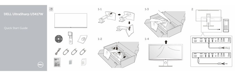 Dell UltraSharp U3417W User manual