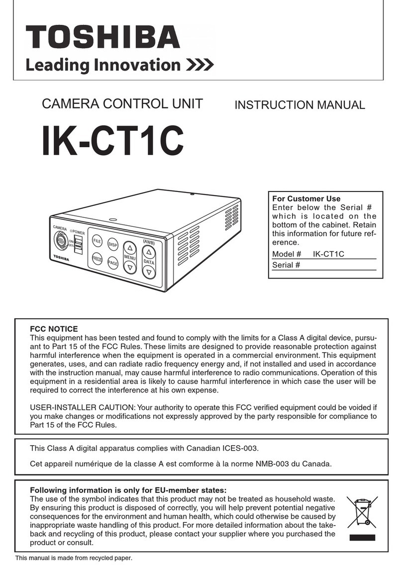 Toshiba IK-CT1C instruction manual