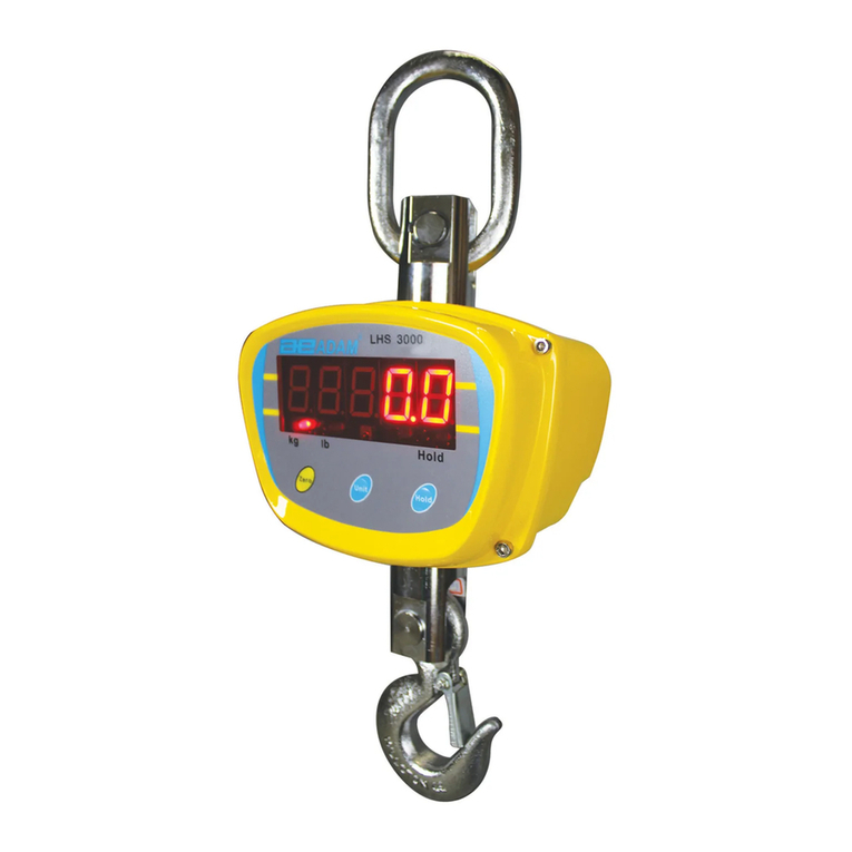 Adam Equipment LHS Series User manual