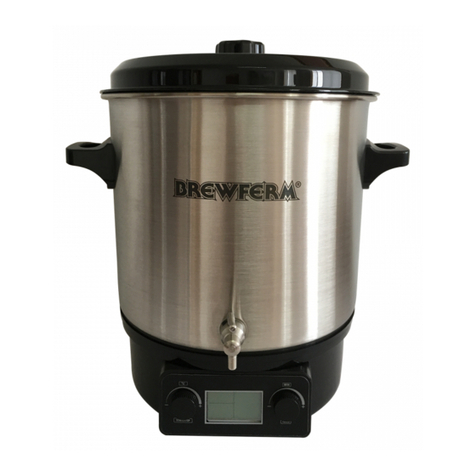 BREWFERM Pro 27 l operating instructions