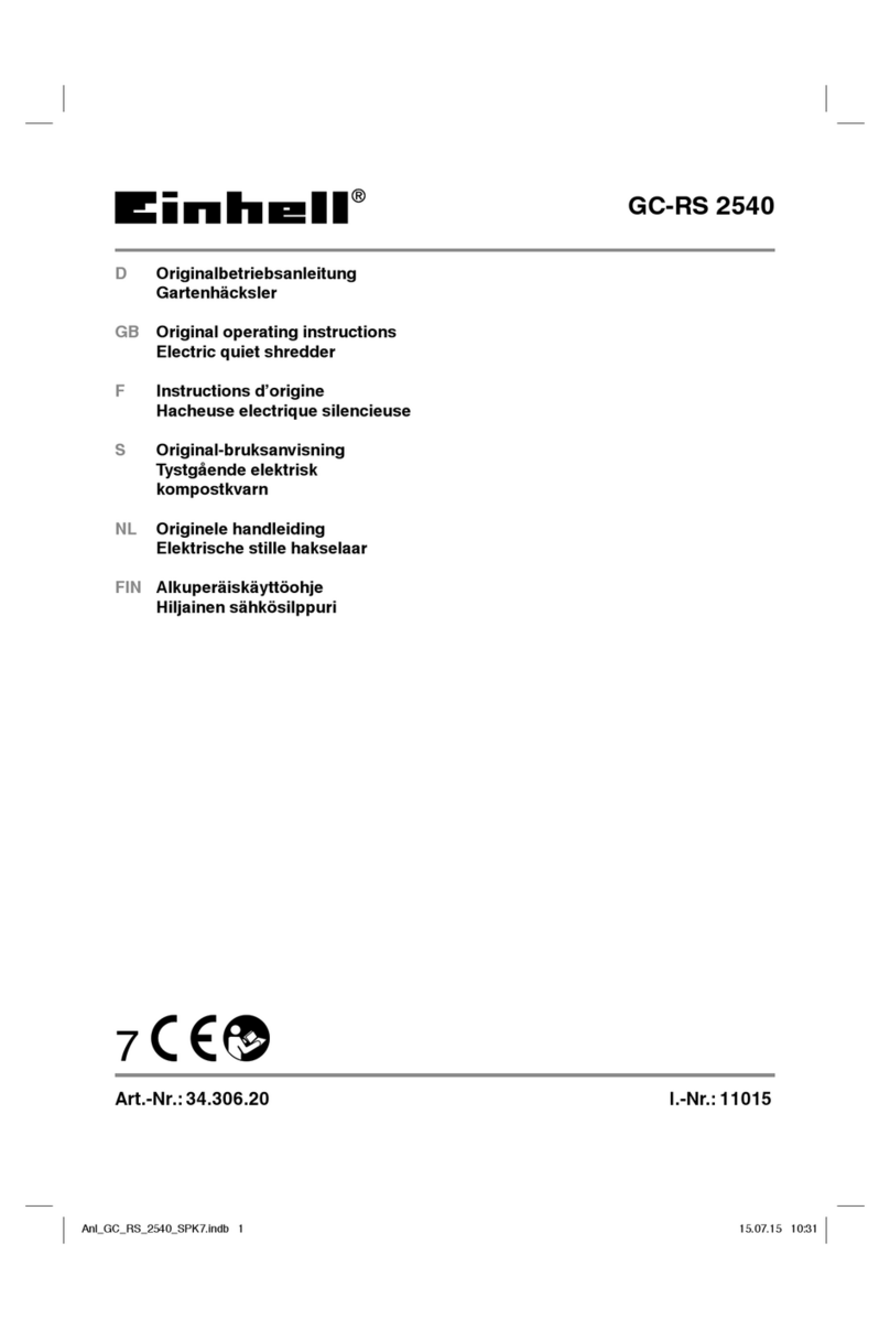 EINHELL GC-RS 2540 User manual