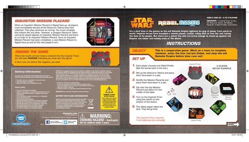 Star Wars Rebel Missions instructions Star Wars Rebel Missions instructions