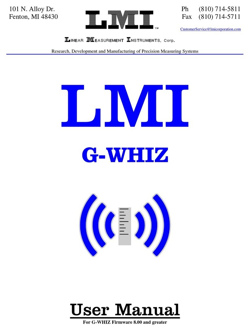 LMI G-WHIZ user manual