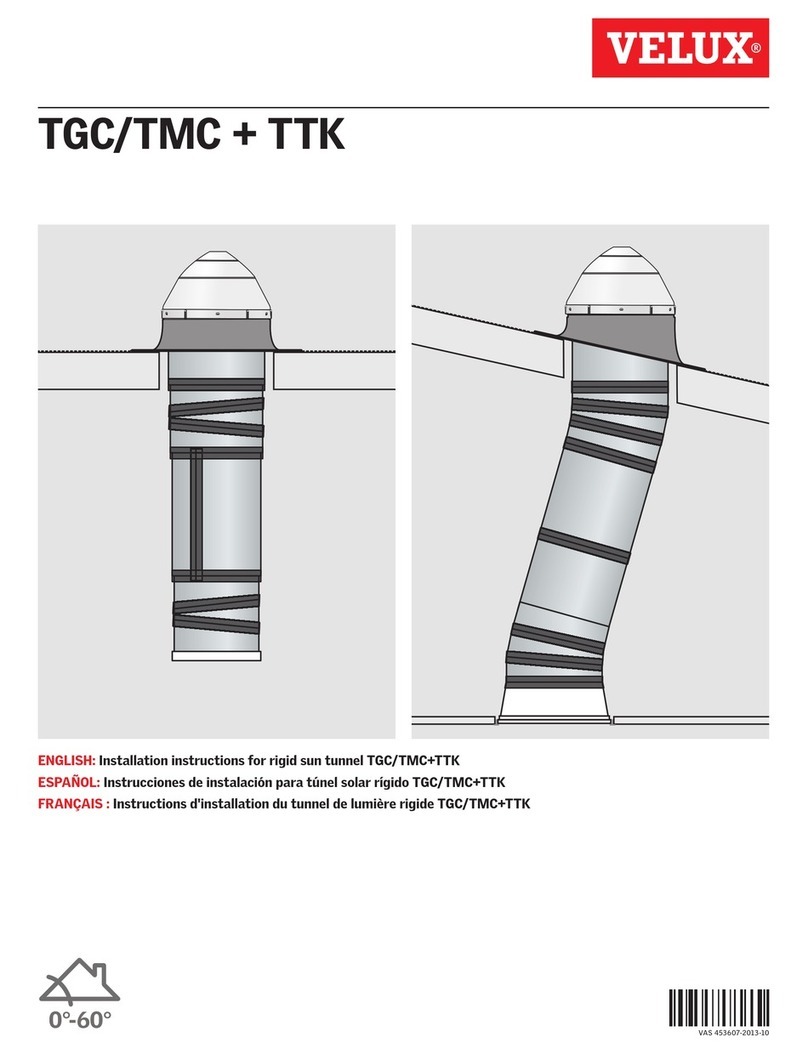 Velux TGC User manual