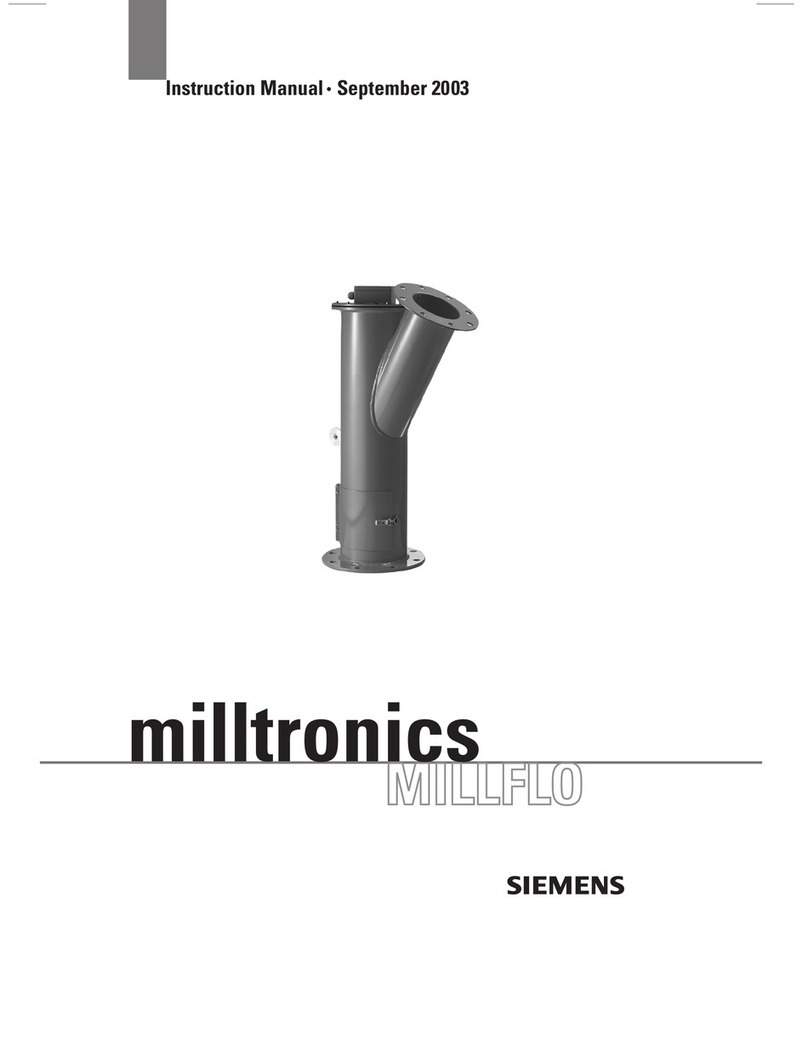 Siemens Milltronics MILLFLO User manual