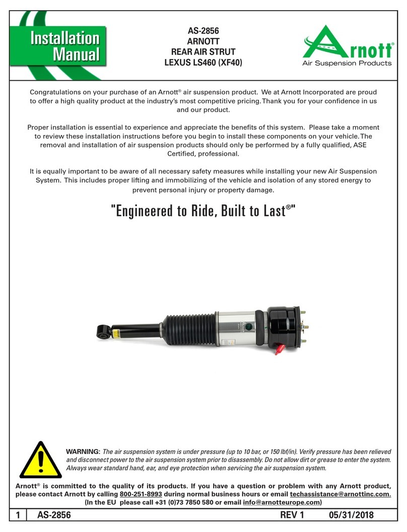 Arnott AS-2856 manual