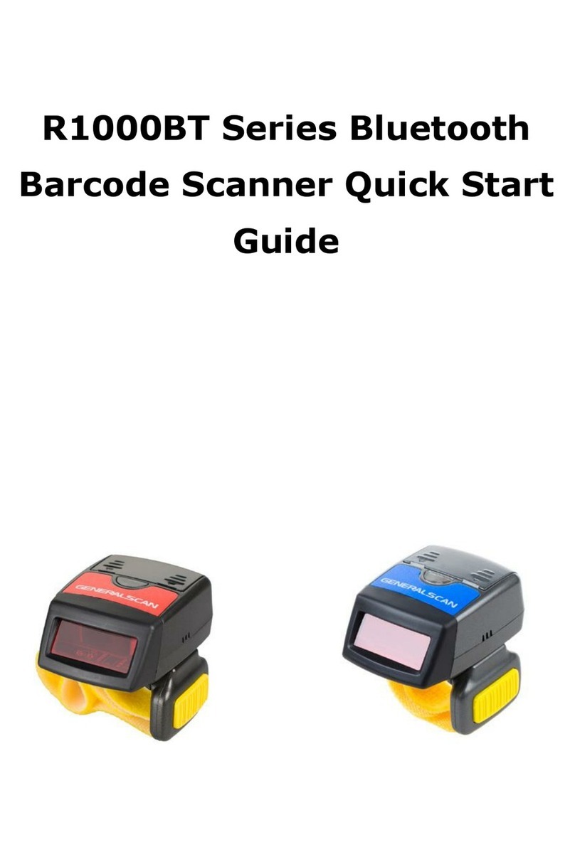 Generalscan R1000BT Series quick start guide