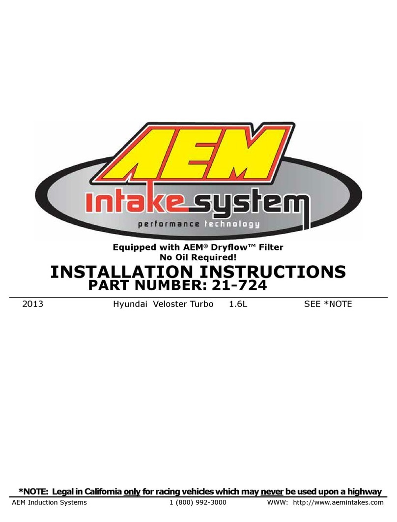 AEM 21-724 installation instructions