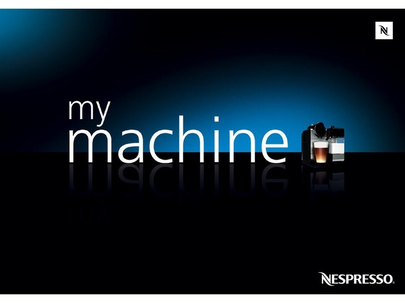 Nespresso LATTISSIMA User manual