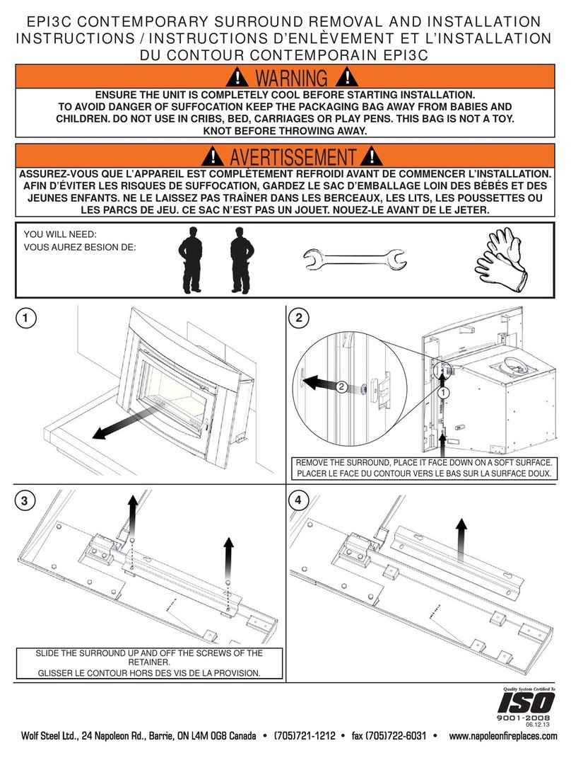 Napoleon EPI3C User manual