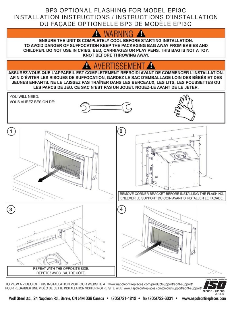 Napoleon EPI3C User manual
