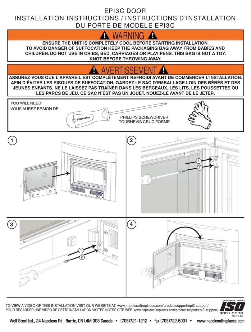 Napoleon EPI3C User manual