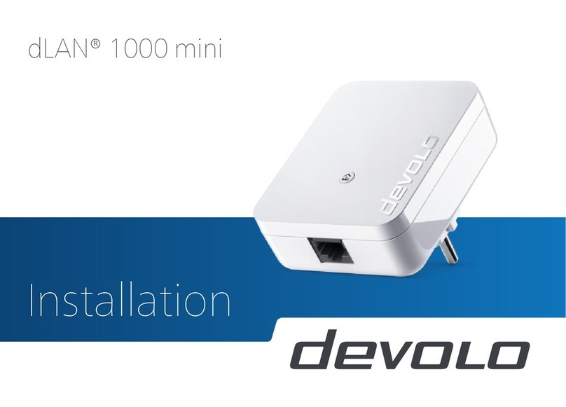 Devolo dLAN 1000 mini User manual