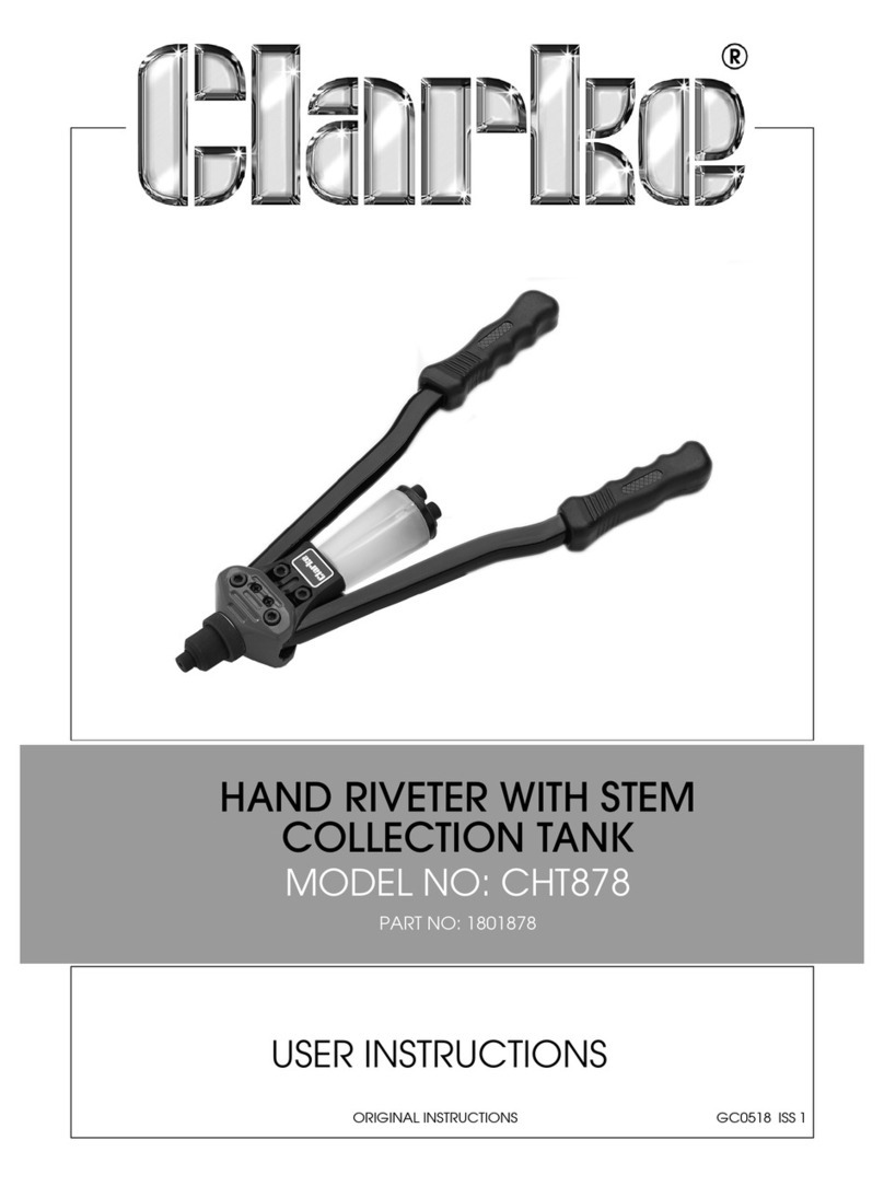 Clarke CHT878 User manual