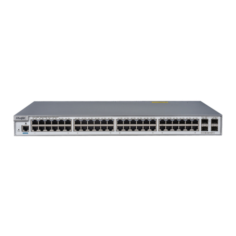 Ruijie XS-S1960-48GT4SFP-H Series Hardware  installation and reference guide
