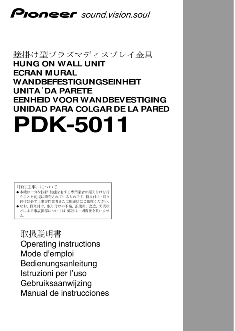 Pioneer PDK-5011 User manual