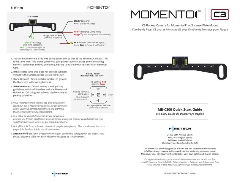 Momento MR-C300 quick start guide