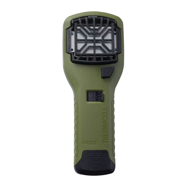 ThermaCell MR300 Directions for use