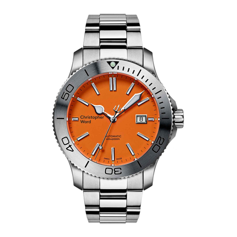 Christopher Ward C60 Trident 316L User guide