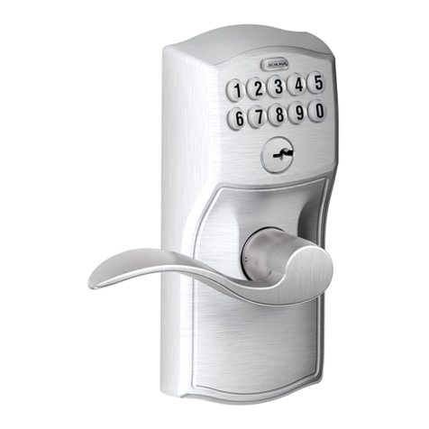 Schlage BE365 user guide