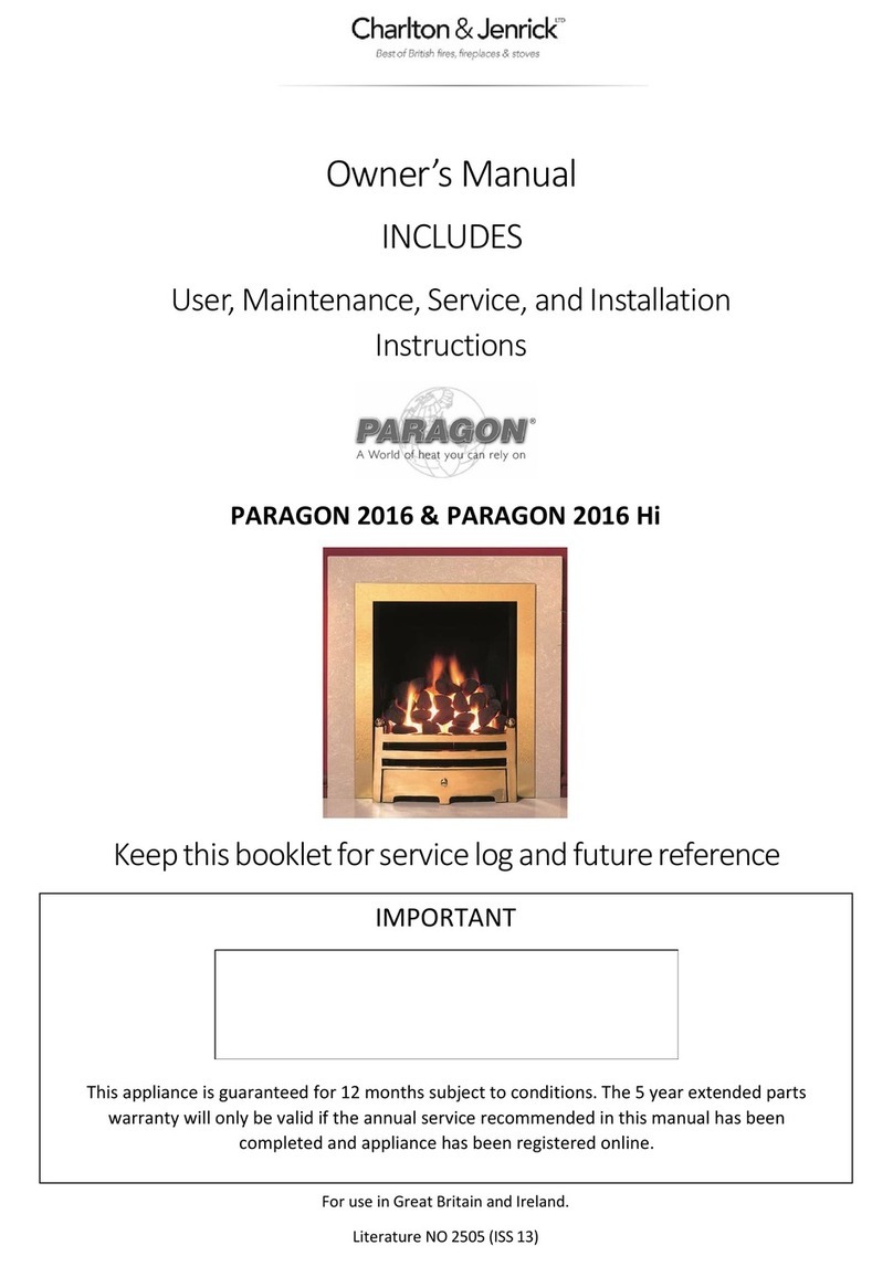 Charlton & Jenrick PARAGON 2016 User manual Charlton & Jenrick PARAGON 2016 User manual