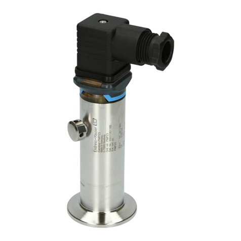 Endress+Hauser Cerabar PMP23 operating instructions Endress+Hauser Cerabar PMP23 operating instructions