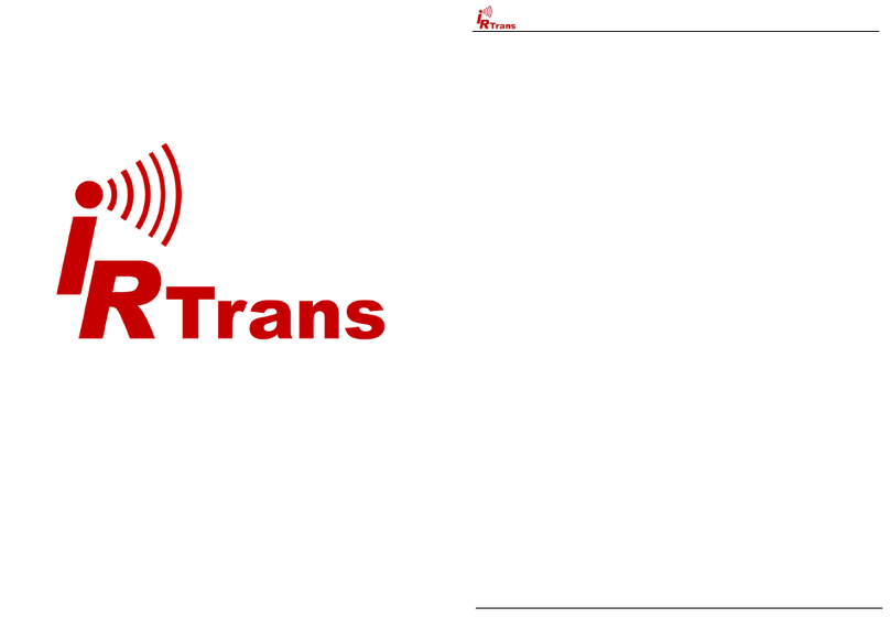 IRTrans Ethernet PoE Supplemental user's manual