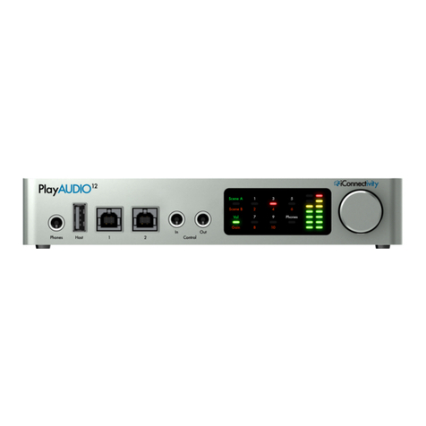 iConnectivity PLAYAUDIO 12 user guide