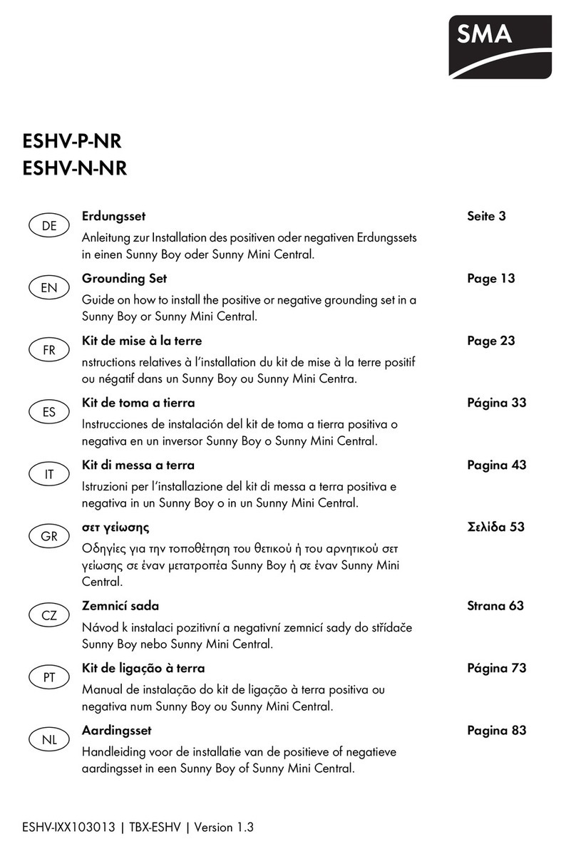 SMA ESHV-P-NR installation guide